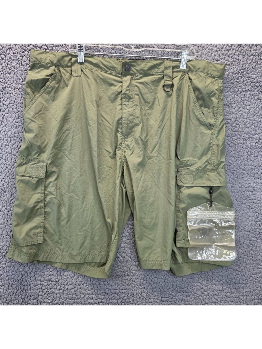 Boy Scouts of America XL Green Centennial Uniform Cargo Shorts Gorp Hiking Camp